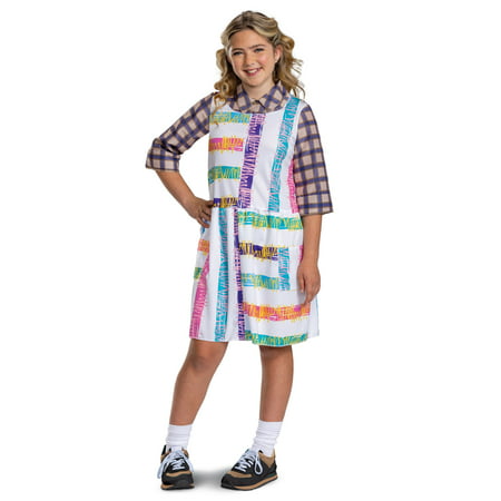 Stranger Things Eleven S4 Look Classic Tween Costume, X-Large (14-16)