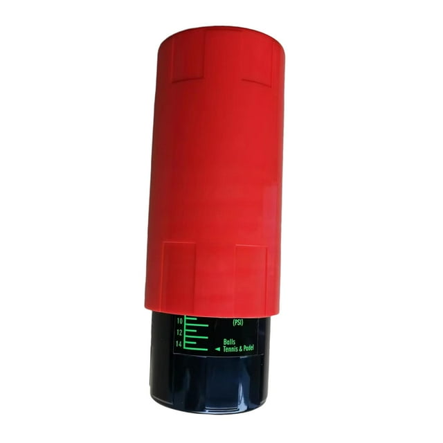 Protector de pelotas de tenis, duradero, práctico, portátil, ligero. Rojo
