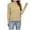 Beige, variant on Lovskoo Sweaters for Women Casual Trendy Pullover Long Sleeve Round-Neck Knitted Sweater Tops Beige