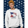 thumbnail image 2 of Memorial Day United States Sweatshirt Men -Image by Shutterstock, Male 3X-Large, 2 of 4