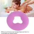 thumbnail image 3 of Silicone Face Massage Pillow Round Soft Bottom Relax Pad for Beauty Salon Spa, 3 of 5