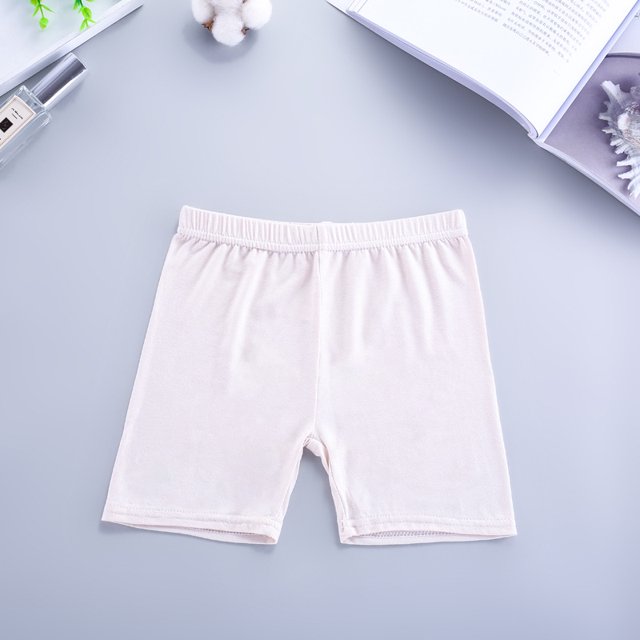 Pantalones de seguridad para niñas, pantalones cortos anti luz de color caramelo para niños, pantalones de seguridad para niñas, ropa interior de boxeo para bebés