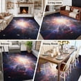 thumbnail image 5 of 5'x7' Area Rugs for Living Room Bedroom, Universe Explosion Washable Rug Carpet Runner Indoor Outdoor, Modern Abstract Galaxy Universe Non Slip Floor Mats Area Rug for Kitchen, Nursery, 5 of 8