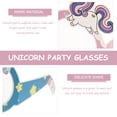 thumbnail image 4 of 24 pares Gafas de fiesta de cumpleaños Decoraciones de fiestas de fiesta de unicornio Favores de fiesta, 4 of 5