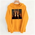 thumbnail image 4 of Enjoytime Womens Hoodie Halloween Printed Drawstring Long Sleeve Pullover Sweatshirt Fall Vintage Casual Spooky Season Hoodies, 4 of 5
