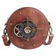 thumbnail image 1 of Small Womens Wallet Crossbody Purse Circle Gothic Purses Handbags Women Satchel Gothic Leather Steampunk Bag Steampunk Bag Purse, 1 of 2