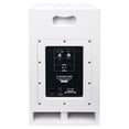 thumbnail image 4 of Sound Town CARME Series 12" 800W Powered PA/DJ Subwoofer with Folded Horn Design, White (CARME-112SWPW), 4 of 4
