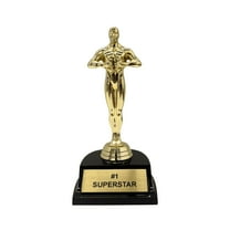 LEMONSODA Graduation Greetings and Superlatives Trophies-7 H x 3.5 L x 3 W (#1 Superstar)