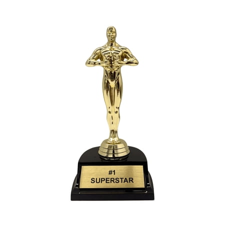 LEMONSODA Graduation Greetings and Superlatives Trophies-7 H x 3.5 L x 3 W (#1 Superstar)