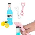 thumbnail image 1 of Ouvre-Bouteille 4 en 1, Ouvre-Bouteille de Bière, 2 Pcs, Couvercle de Jus, Protège-Ongles, Gadget de Cuisine Multifonctionnel, 1 of 7