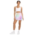 thumbnail image 5 of Women's Color Vortex Tie Dyeing Print High Waist A-Line Mini Skirts Colorful Pleated Short Skirt Trendy E-Girls Streetwear, 5 of 5