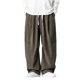thumbnail image 1 of Ceisia Men Solid Color Multi Pocket Linen Workwear Pants Loose Wide Gift Leg Casual Trousers, 1 of 8
