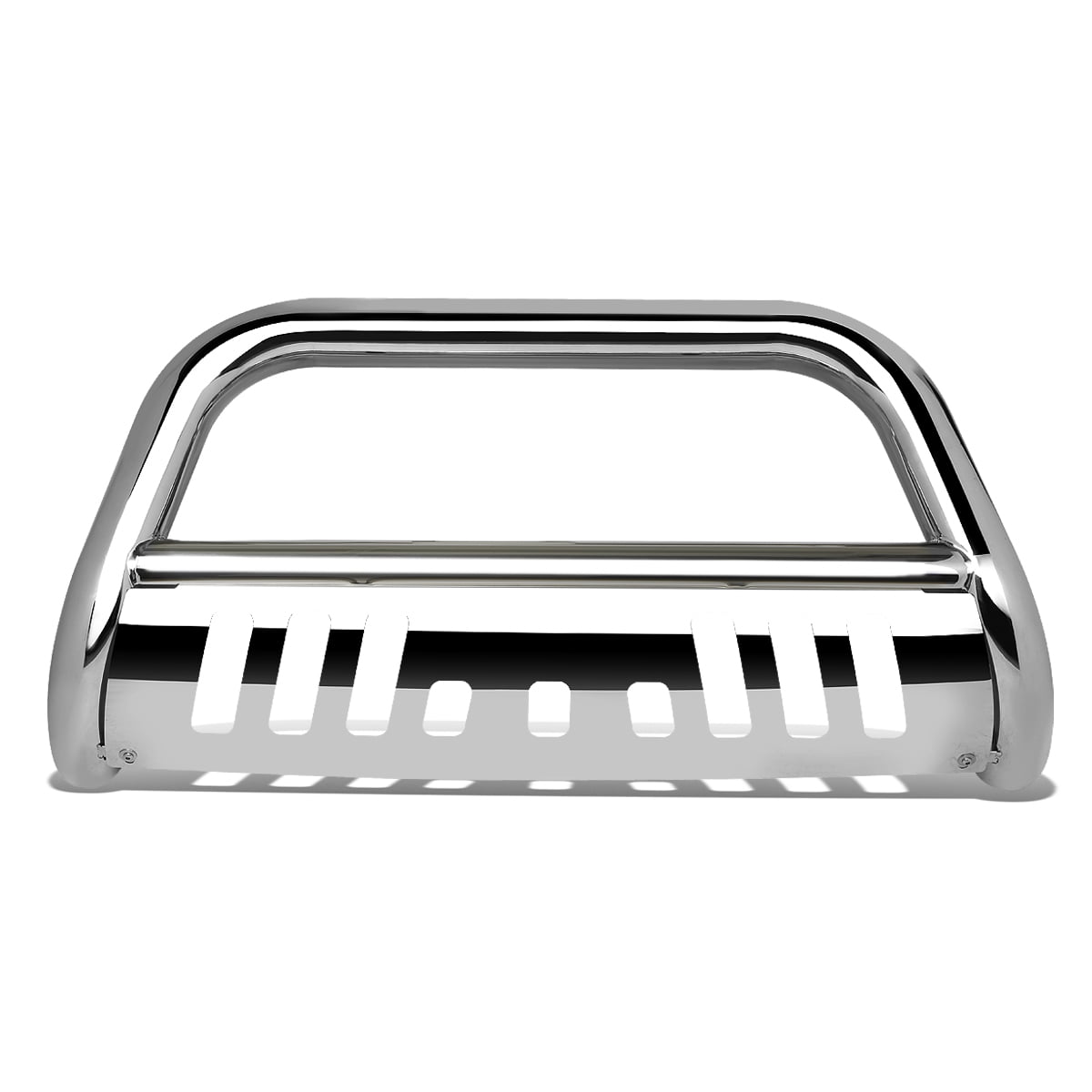 for 07-16 Tundra Sequoia DNA MOTORING BURB-029-SS Silver BURB029SS 3 Front Bumper Push Bull Bar for 07-16 Tundra Sequoia DNA MOTORING BURB-029-SS Silver BURB029SS 3 Front Bumper Push Bull Bar