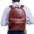 thumbnail image 2 of Castelli mochila cuero hombre resistente laptop 18 compartimentos acolchada, 2 of 5