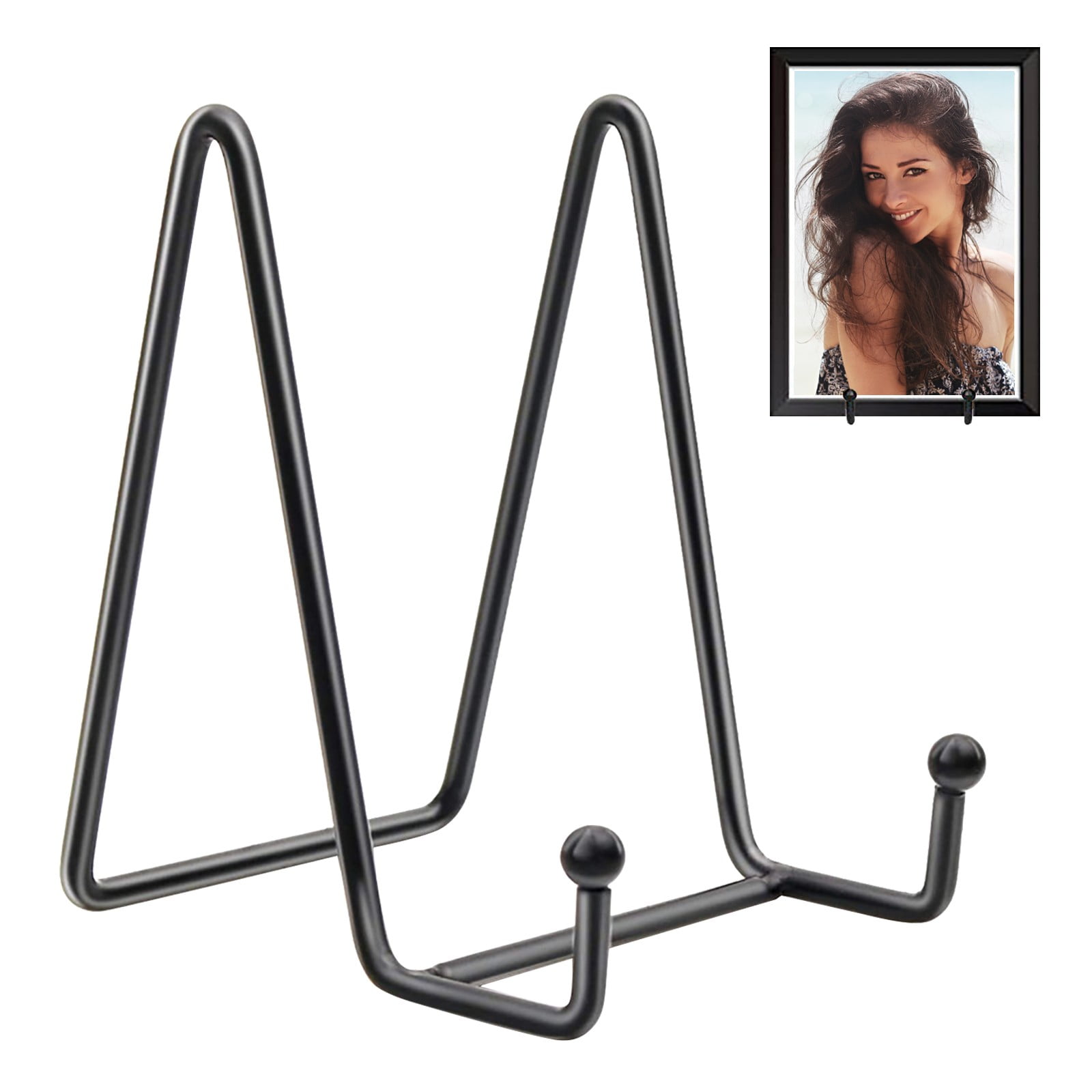 WNG Plate Stands for Display Iron Easel Stand Plate Holder Display