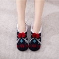 thumbnail image 2 of Socks for Women & Men Warm Winter Fuzzy Socks Universal Thick Sleep Socks Warm Floor Couple's Mid Tube Socks, 2 of 3