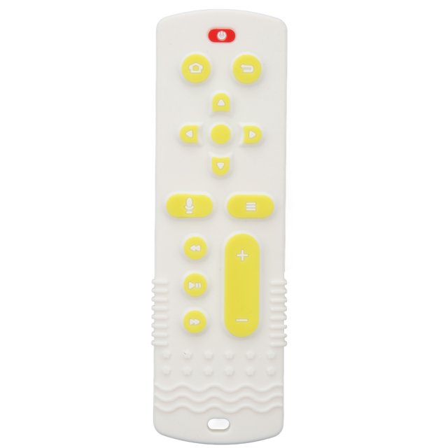 Juguete mordedor de silicona, forma de Control remoto de TV, juguete de silicona para la dentición del bebé, juguete mordedor para bebé, el mejor de su clase