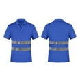 thumbnail image 1 of Men's Reflective T-Shirts High Visibility Casual Work Tees Short Sleeve Construction Utility Shirts, 1 of 3