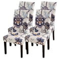 thumbnail image 1 of Set de 4 Fundas Elásticas Beige para Sillas de Comedor SearchI, 1 of 7