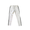 thumbnail image 1 of FOCUSNORM Men's Denim Long Pants, Side-Striped Distressed Ripped Zip Slim Jeans, 1 of 6