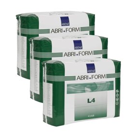 Abena Abri Form Comfort Briefs Large L4 12 Count Walmart Com
