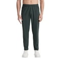 thumbnail image 1 of Zszcpp Summer Pants For Mens 2025 Sweat Drawstring Running Fitness Ice Feeling Hundred Models Ice Silk Long Lounge Trousers Casual Trouser, 1 of 4