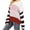 Pink, variant on IROINNID Womens Sweater Round Neckline Pullover Sweater Stripes Loose Mid-Length Long Sleeve Matching Tops Knitted Sweater