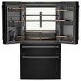 thumbnail image 3 of Café CGE29DP3TD1 28.7 Cu. Ft. Matte Black 4-Door French Door Refrigerator, 3 of 4