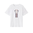 thumbnail image 1 of Camiseta de mujer de verano de moda con cuello redondo y cuello redondo para senderismo, viajes y viajes, 1 of 7