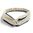 thumbnail image 6 of Women New Simple Fashion Sweet Wild Cross Elastic Chiffon Headband Hair Accessory, 6 of 6
