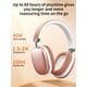 thumbnail image 3 of Auriculares inalámbricos. Cancelación activa del ruido, modo transparente, audio espacial, auriculares Bluetooth con cómodas almohadillas de proteína, 24 horas de autonomía para viajar/trabajar,Plata, 3 of 7