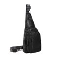thumbnail image 1 of Riñonera unisex con correa ajustable Fanny Pack Chic Sports Daily Bag (Negro), 1 of 7