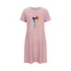 thumbnail image 5 of Camisón corto de mujer, vestido de largo medio con estampado de moda, camisón corto extragrande de mujer, camisón de manga corta con estampado de pecho a la moda, camisón de mujer, 5 of 5