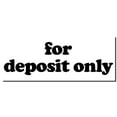 thumbnail image 5 of Large Self-Inking Lowercase For Deposit Only Stamp, Trodat Printy 4913, Press and Print Stamping, Impression Size 7/8" x 2-1/4", Up to 10,000 Impressions - Black Ink, 5 of 10