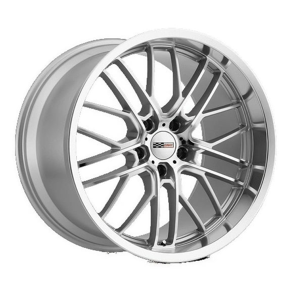 Cray Eagle 19X10.5 5X120.65 69Et 70.3Cb Silver W/ Mirror Cut Face & Lip Wheel