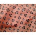 thumbnail image 4 of oneOone Silk Tabby Fabric Floral Block Print Sewing Fabric BTY 42 Inch Wide, 4 of 4