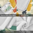 thumbnail image 3 of Yayeee Throw Blanket for Couch Soft Warm 50" x 60" Sofa Chair Bed Decoration, Beige Clover Pattern, 3 of 7