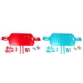 thumbnail image 4 of Bewildely RCGOFFLOW 1 Uds chasis confiable de aleación de aluminio para 1/18 Rc chasis Wltoys A959 A979 A969 959B 969B 979B RC pieza de coche Kits de construcción modelo Azul, 4 of 6
