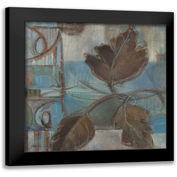 Luer, Pamela 12x12 Black Modern Framed Museum Art Print Titled - Perfect Match III