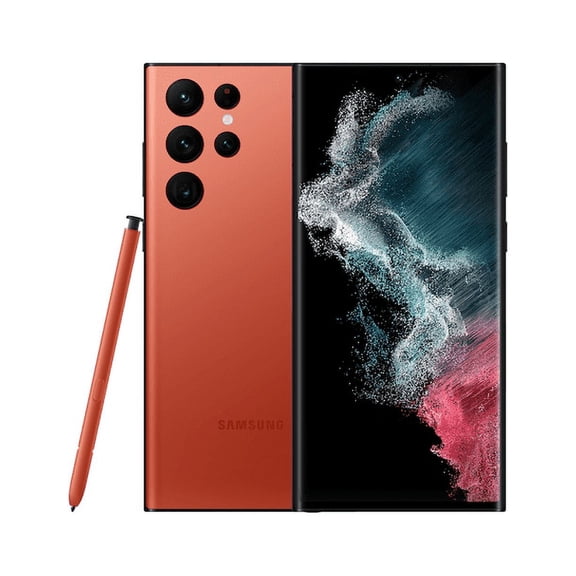 Restored Samsung Galaxy S22 Ultra 5G S908U 1TB Factory Unlocked (Red) Cellphone (Refurbished)