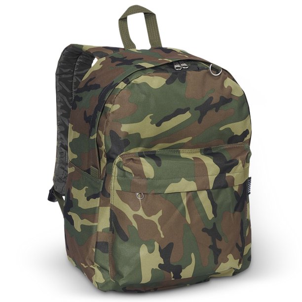 Everest Everest Classic Woodland Camo Backpack, One Size Walmart