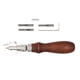 thumbnail image 5 of 5 Piezas De Artesanal de material cuero Groover Skiving Edger Beveler Talla de material cuero Herramienta De Vanguardia Leathercraft De Herramientas De Trab shamjiam Manualidades Bricolaje Costura Groover, 5 of 8