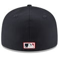 thumbnail image 4 of Men's New Era Navy California Angels Cooperstown Collection Wool 59FIFTY Fitted Hat, 4 of 6