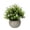 D, variant on Dusknt Artificial Potted Plants, Tabletop Decor, Home Decorations, Realistic Small Artificial Potted Fers Green Plants with Hemispherical Pulp Bonsai Pot, Yel