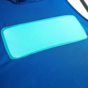 Ostrich The Ladies Comfort Lounger, Foldable Beach Pool Tanning Chair, Ocean Blue