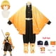 thumbnail image 2 of Anime Demon Slayers Kimetsu no Yaiba Agatsuma Zenitsu disfraz de Cosplay para mujer, uniforme de Kimono, ropa de fiesta de Navidad y Halloween, 2 of 4