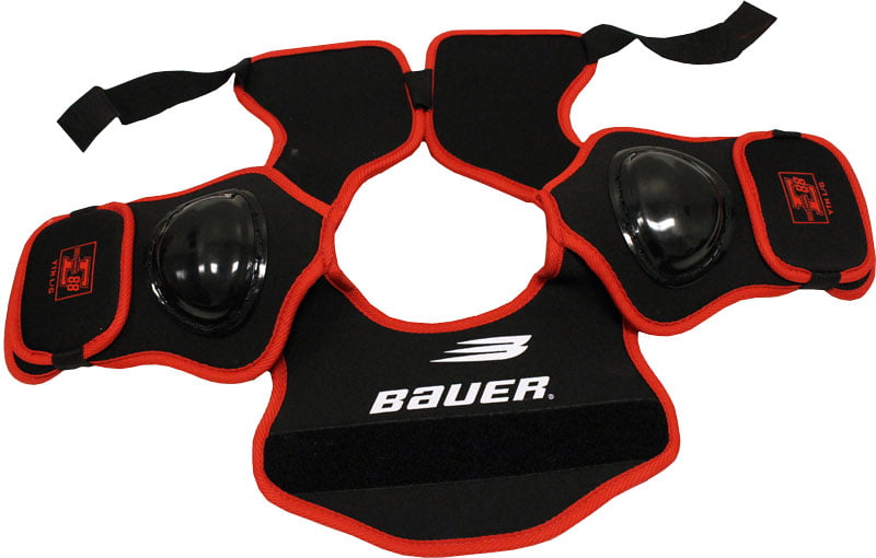 NEW Bauer E Lindros P88 Hockey Impact Shoulder Pads Youth L/G 