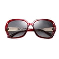thumbnail image 3 of Gafas de Sol Polarizadas para Mujer FEISEDY Cuadradas Brillantes B2289, 3 of 8