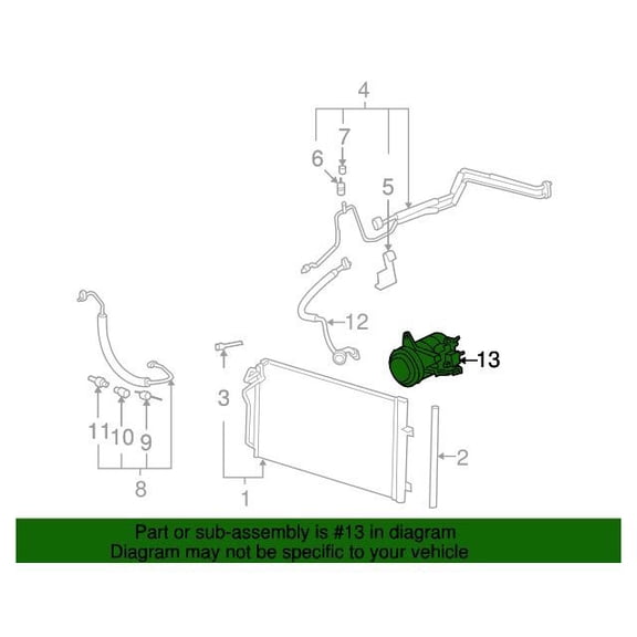 GM 21992588 Compressor Asm-A/C