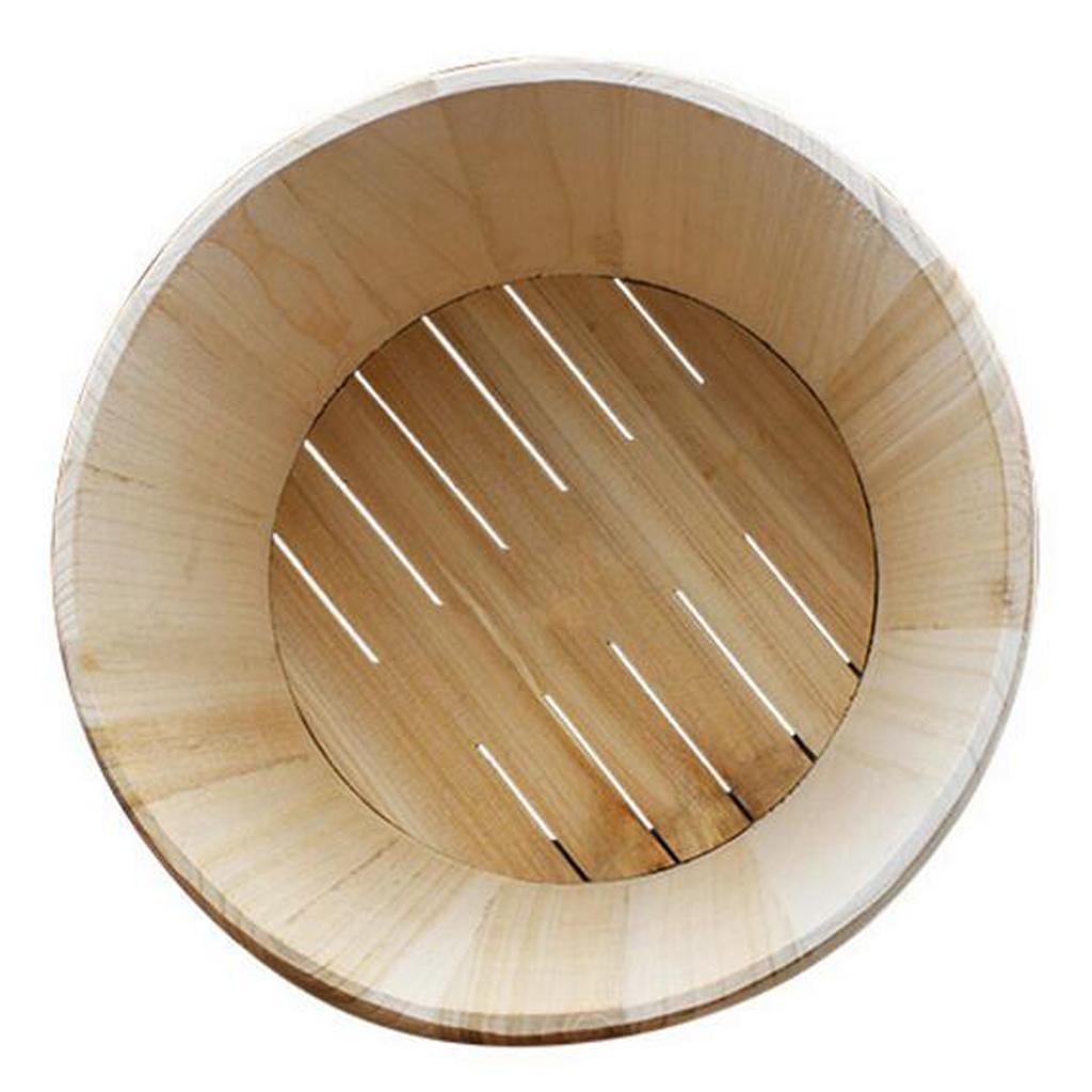Axioma Wooden Rice Tub Rice Cooker Rice Barrel Wooden Steaming Restaurant - as 21cm